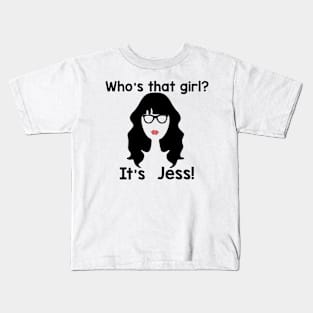 New girl it's Jess theme song Kids T-Shirt